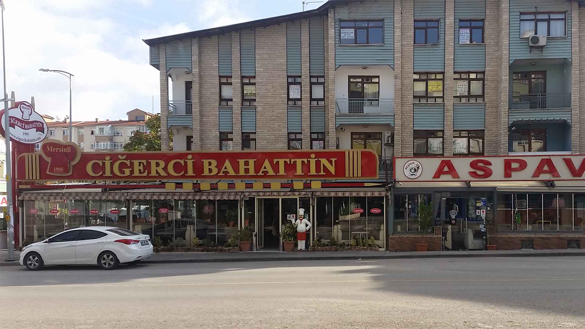 CİĞERCİ BAHATTİN ANKARA ŞB. KUTU HARF CEPHE TABELASI