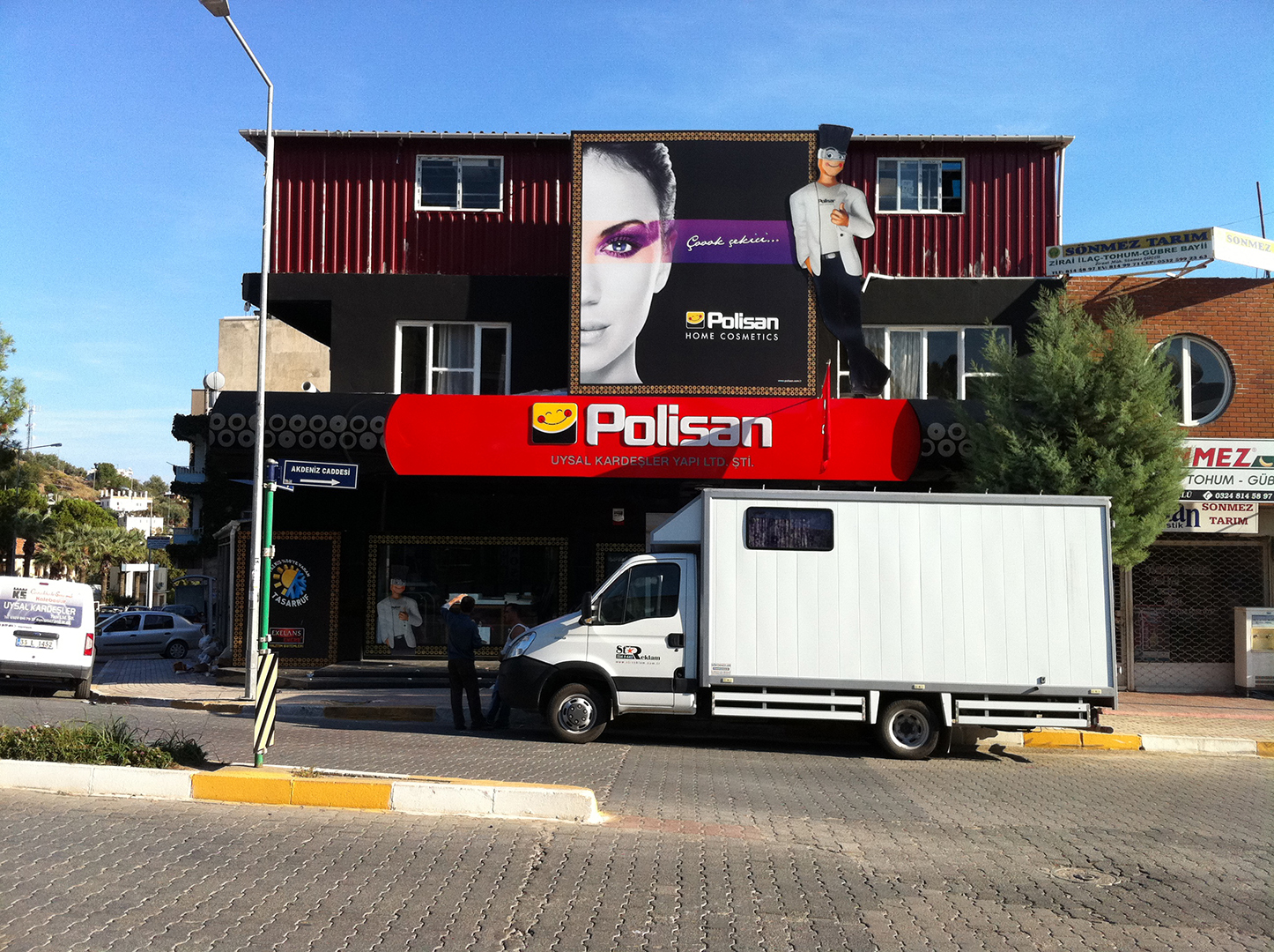 POLİSAN UYSAL CEPHE GİYDİRME TABELA FIRINLI KUTU HARF