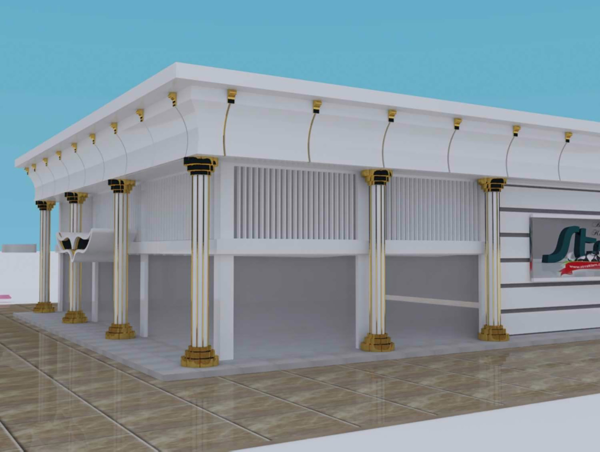 EKM 3D DIŞ CEPHE GİYDİRME & CEPHE KAPLAMA
